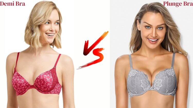 demi vs plunge bra