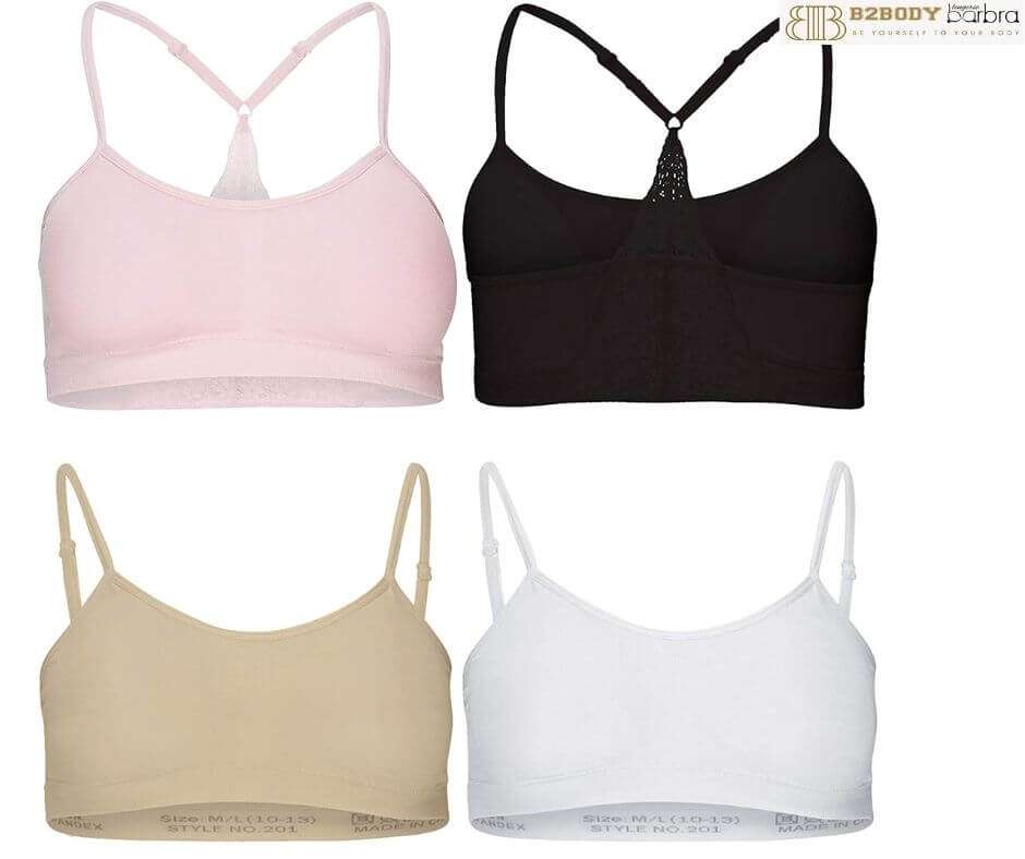 Girls Seamless Padded Training Bra