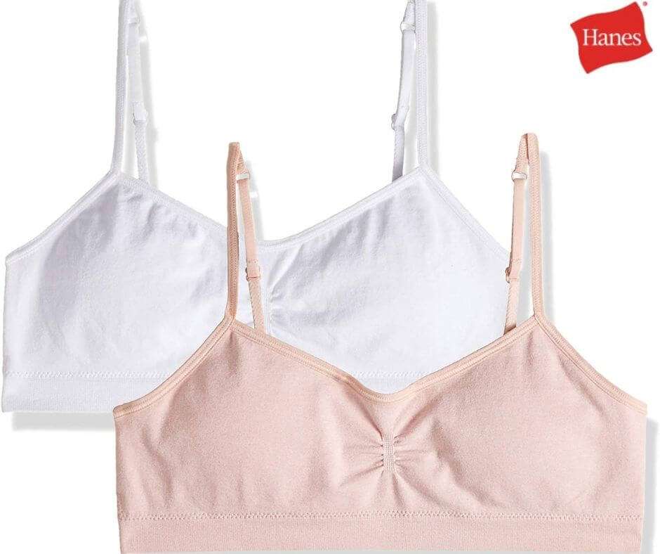 Hanes Girl's Seamless Foam Bra