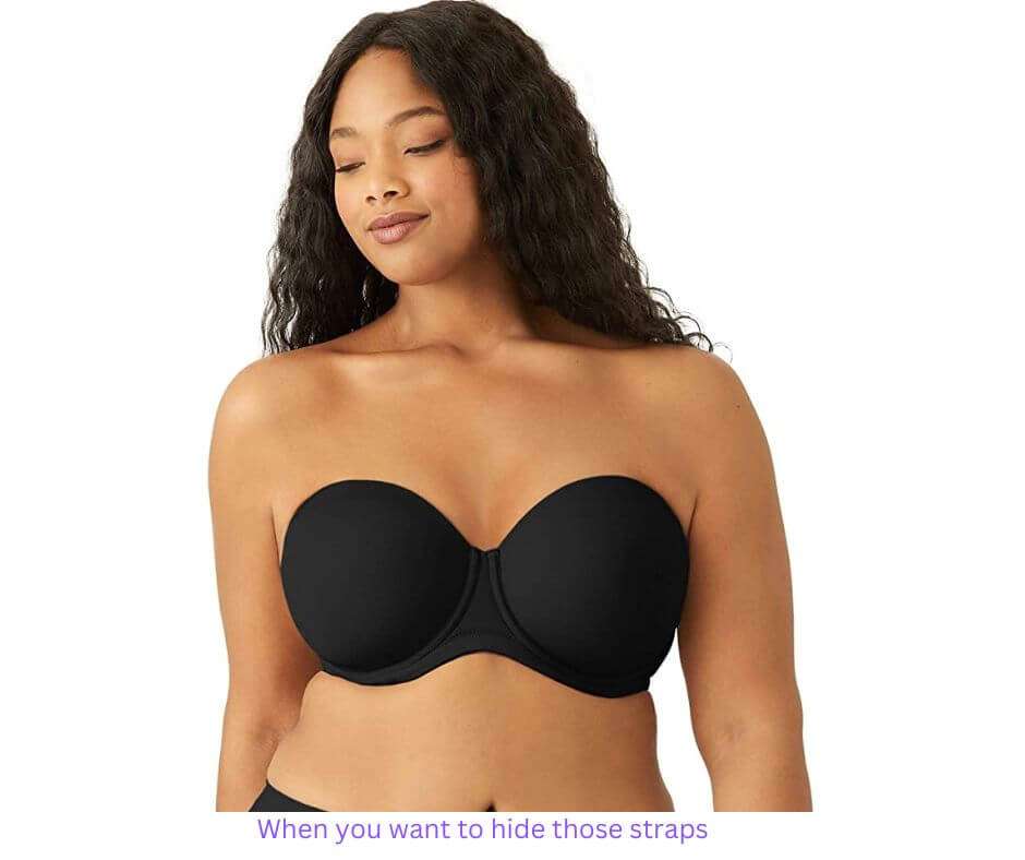 strapless bra