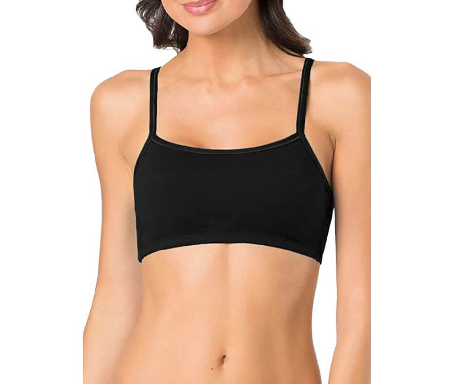 cotton sports bra