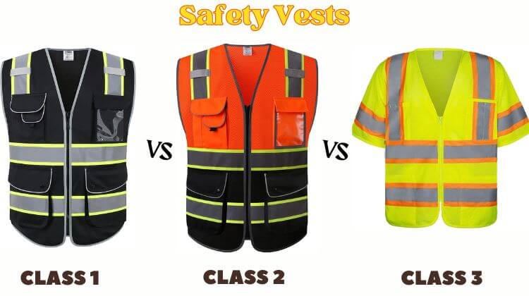 a high visibility vest is required