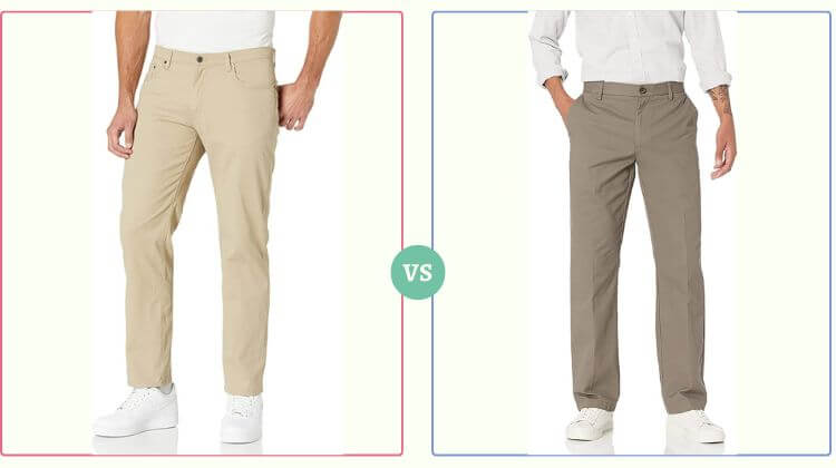 5 Pocket Pants vs. Chinos: What are the Differences?