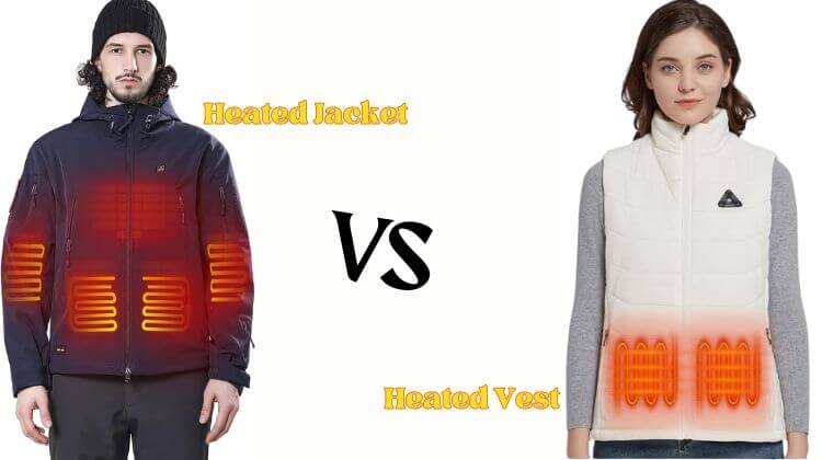 heated vest or jacket