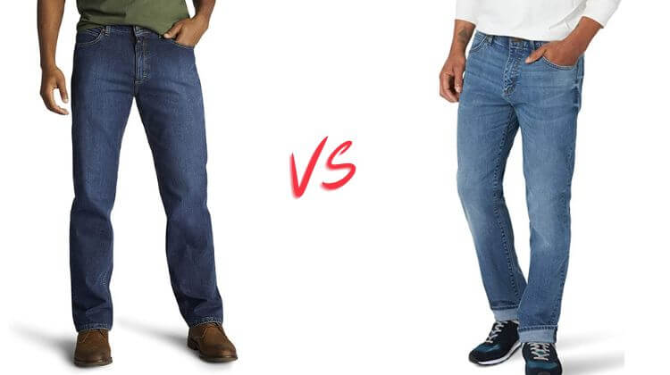 Tapered vs Straight Jeans