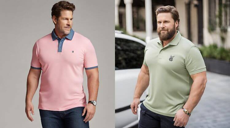best polo shirts for fat guys