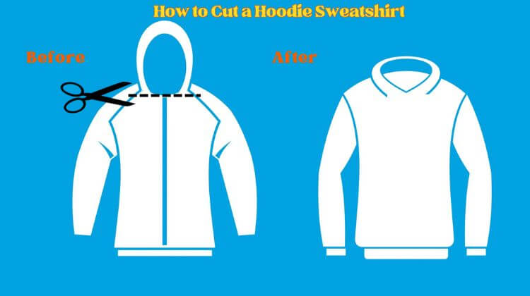 cut up hoodie diy