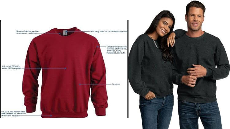 how should a sweatshirt fit a man & how should a sweatshirt fit a woman