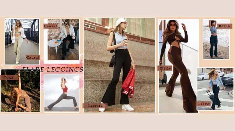 how to style flare yoga pants