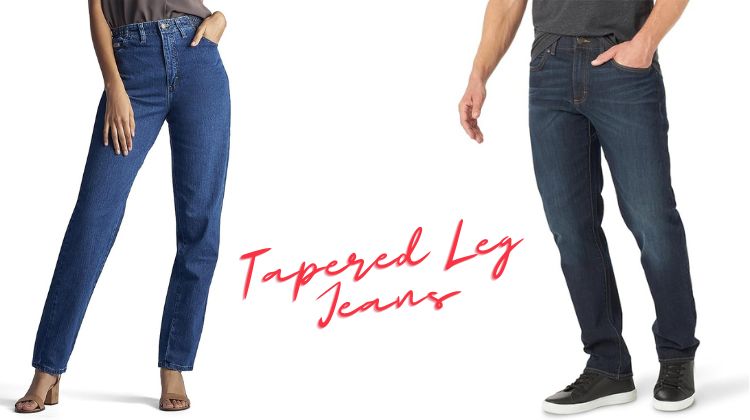 what is tapered leg jeans