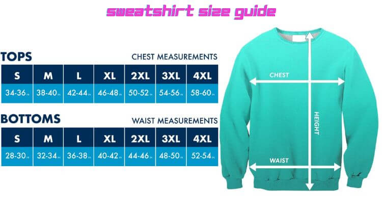 what size should i buy a sweatshirt