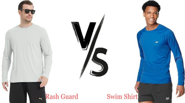 Swim Shirt vs Rash Guard
