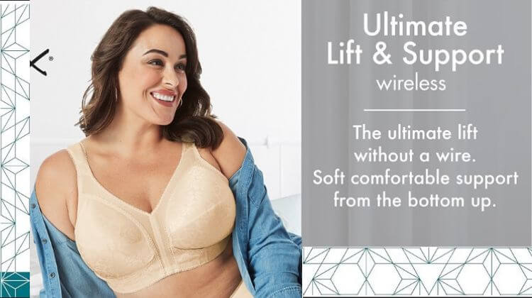 best wireless bras for large breasts