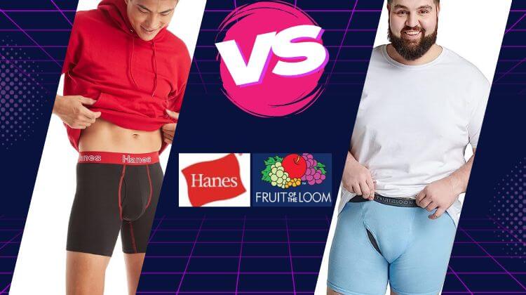 fruit of the loom or hanes boxer briefs