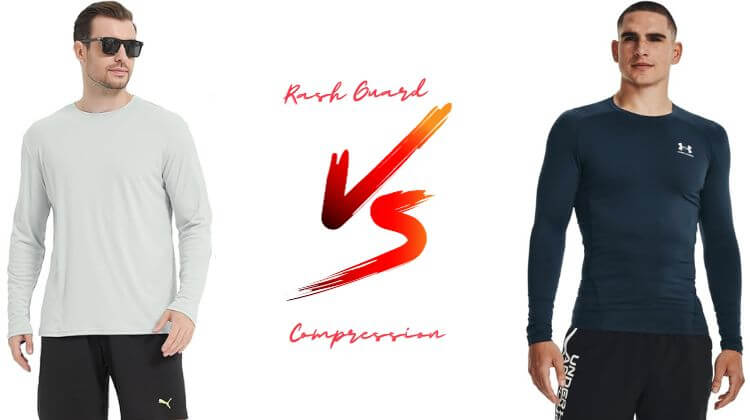rash guard vs compression shirt