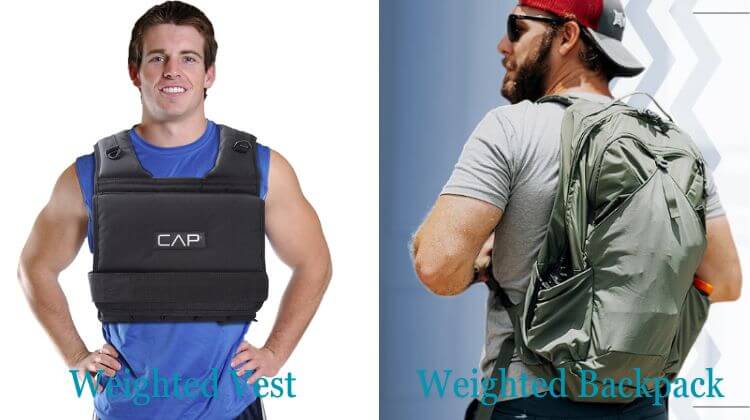 weighted vest vs weighted backpack