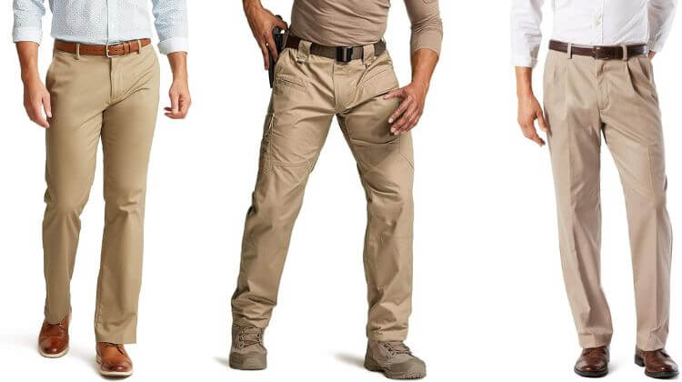 What Color Belt with Khaki Pants