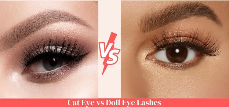 Cat Eye vs Doll Eye Lashes