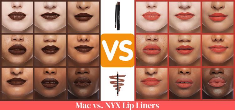 Mac vs. NYX Lip Liners