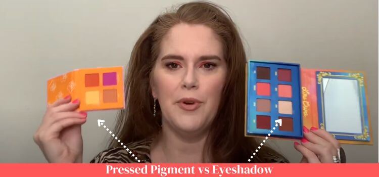 Pressed Pigment vs Eyeshadow