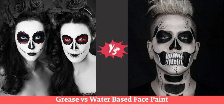 grease vs water based face paint 