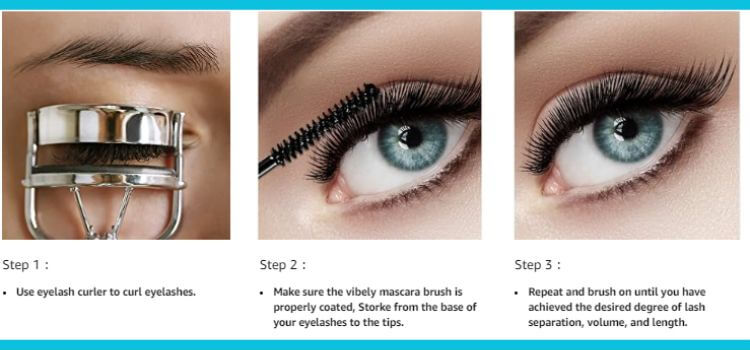 Step-by-Step Guide on Applying Vibely Mascara