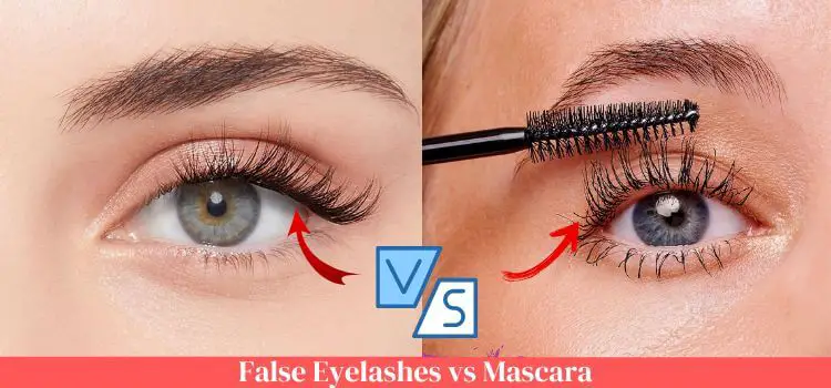 False Eyelashes vs Mascara