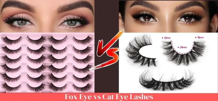 Fox Eye vs Cat Eye Lashes